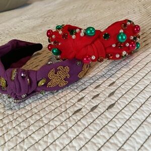 Embellished Holiday Headbands